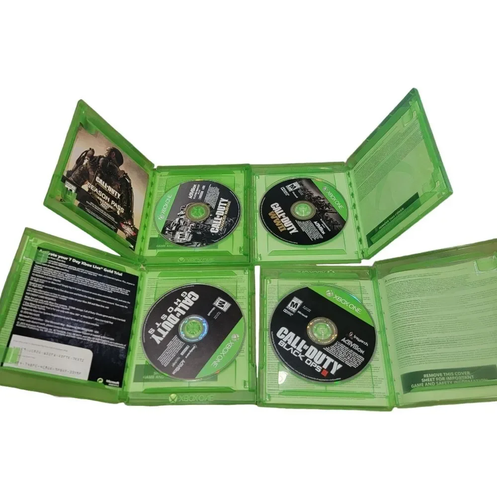 Xbox One Bundle Lot Call of Duty Video games